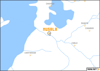 map of Musala