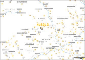 map of Musāla