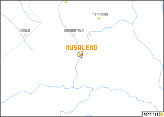 map of Musalemo
