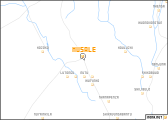 map of Musale