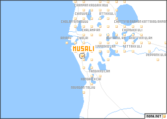 map of Musali