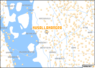 map of Musallam Angra