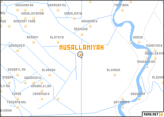 map of Musallamīyah