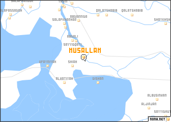 map of Musallam