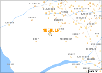 map of Muşallá