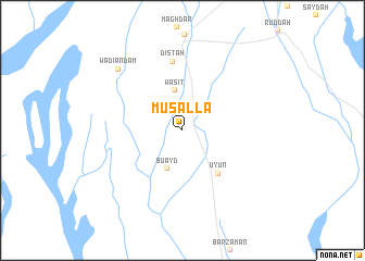 map of Muşallá