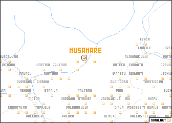 map of Muşa-Mare