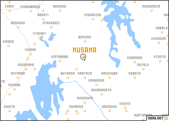 map of Musama