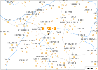 map of Musama