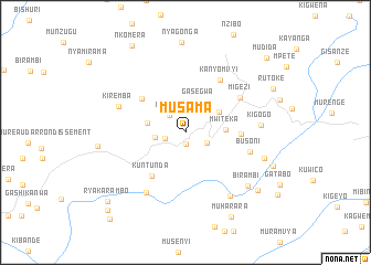 map of Musama