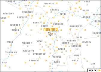 map of Musamo