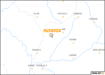 map of Musanga