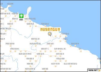 map of Musangum