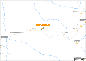 map of Musangu