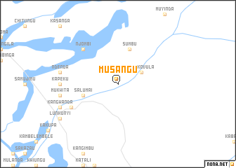 map of Musangu