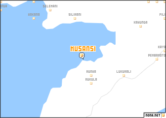 map of Musansi