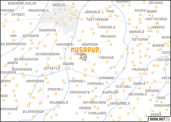 map of Mūsapur
