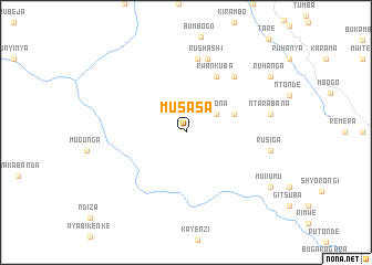 map of Musasa