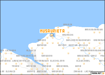 map of Musaurieta