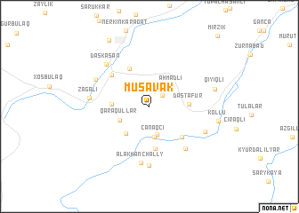map of Muşavak