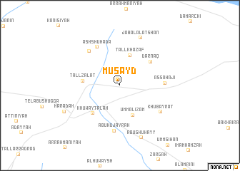 map of Musayd