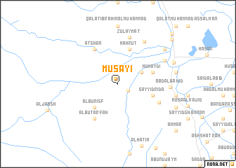 map of Musayi