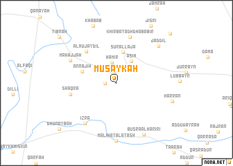 map of Musaykah