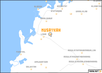 map of Musaykah