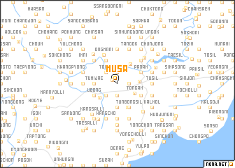 map of Musa