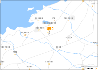 map of Musa
