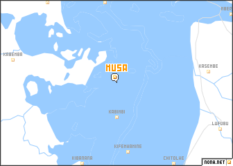 map of Musa