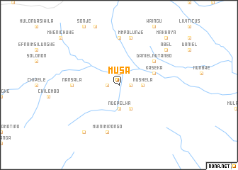 map of Musa