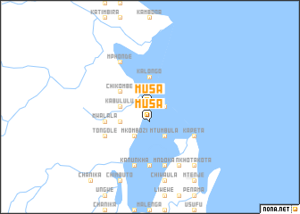 map of Musa