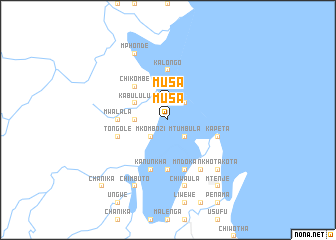 map of Musa