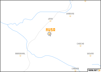 map of Musa