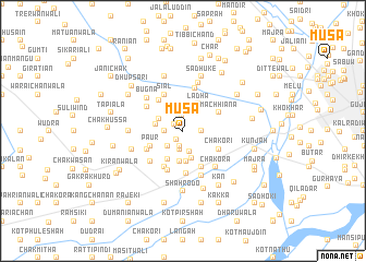 map of Mūsa