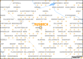 map of Musbach