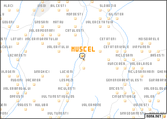map of Muşcel