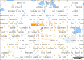 map of Muschelwitz