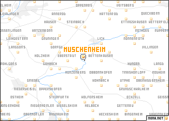 map of Muschenheim