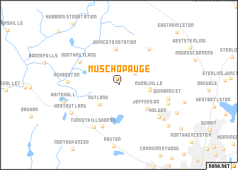 map of Muschopauge