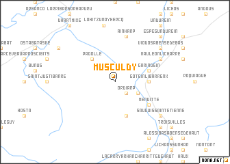 map of Musculdy