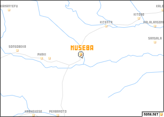 map of Museba