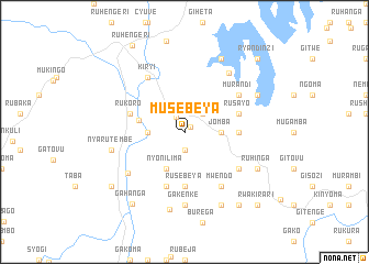 map of Musebeya