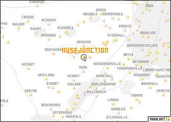 map of Muse Junction