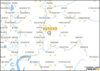 map of Museko