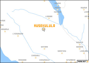 map of Musekulula