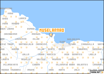 map of Musel-Arnao