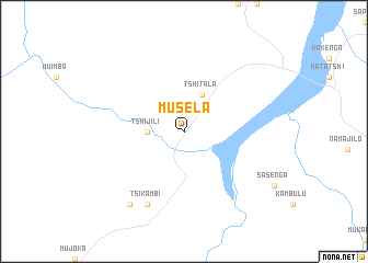 map of Musela