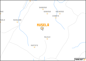 map of Musela